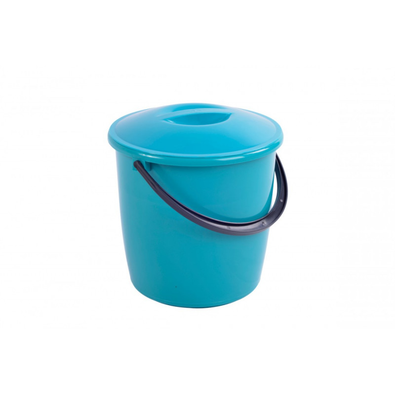 Відро з кришкою Мед 6 л V004 - Червоний