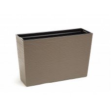 Горщик терасний Ламела Вербена Долото 56 см з вкладом 631