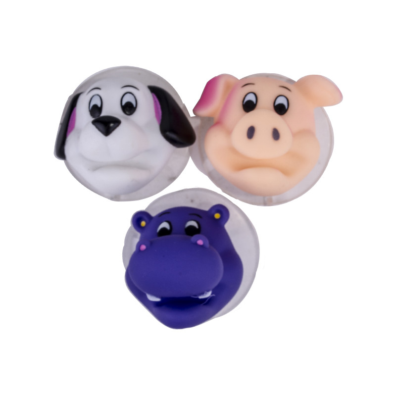 Тримач для зубних щіток Вг-Мікс Звірята 304234 - Білий