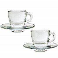 Набір чашок для кави 72 мл Pasabahce Aqua 6 шт 95756