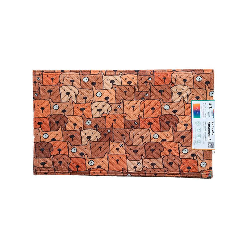 Килимок текстильний ДЗ 60*90 см Декор К-603-80