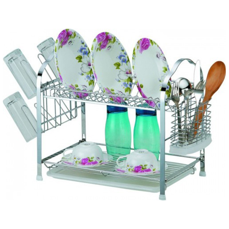 Сушарка для посуду Empire 2-ярусна EM-9786