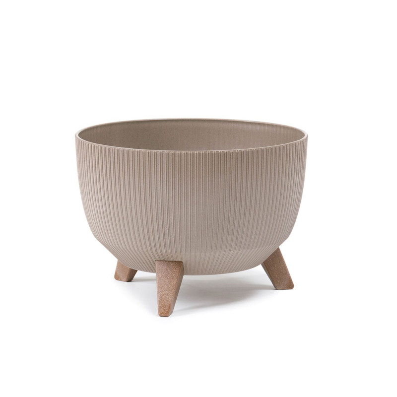 Горщик миса Ламела Рома Джампер EKO Coffee 40 см на ніжках 972 - Фіолетовий