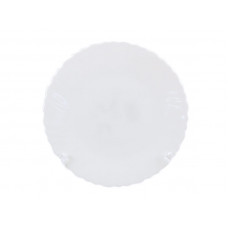 Тарелка мелкая Interos №8,5 White LХР-85