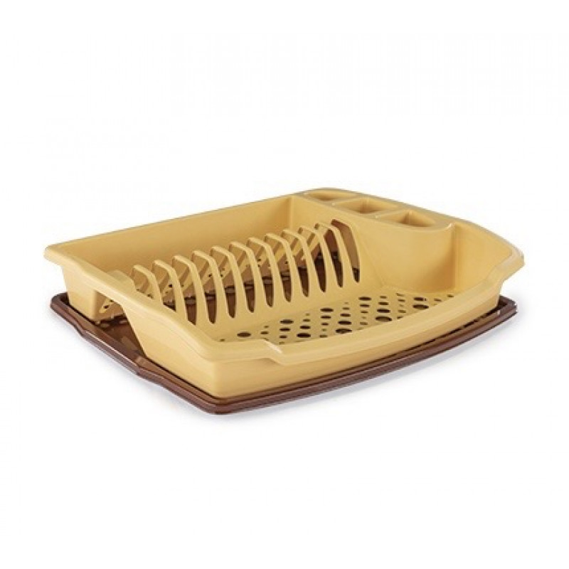 Сушка для посуду 1-ярусна Sterk - Бежевий