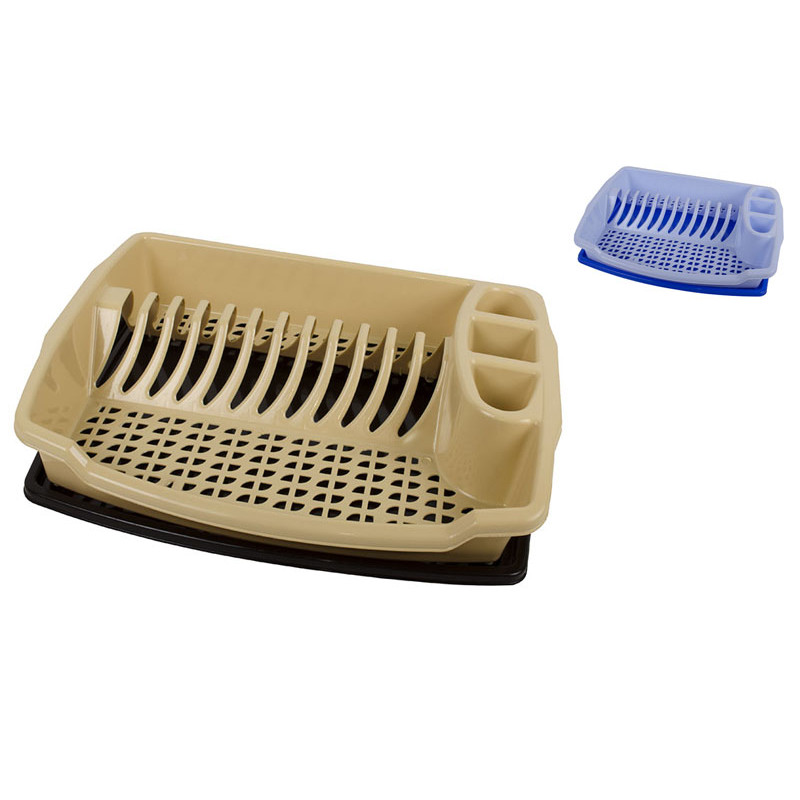 Сушка для посуду 1-ярусна Sterk - Бежевий