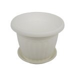 Горщик для квітів IL-PE Круглий 50/42 см з підставкою 