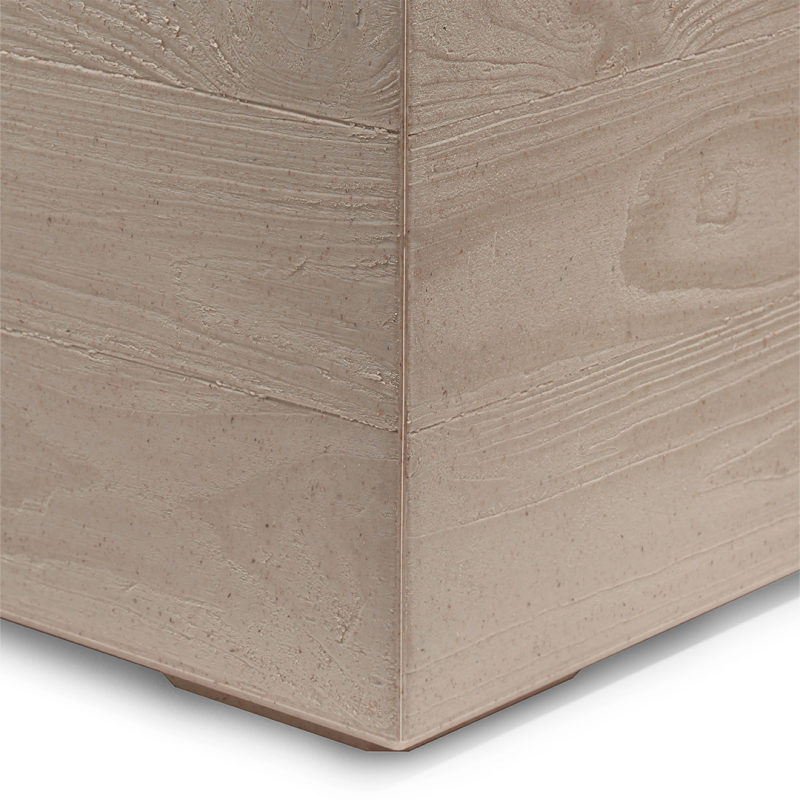 Горщик терасний Ламела Каро ЕКО Coffee 80 см 892 - Латте