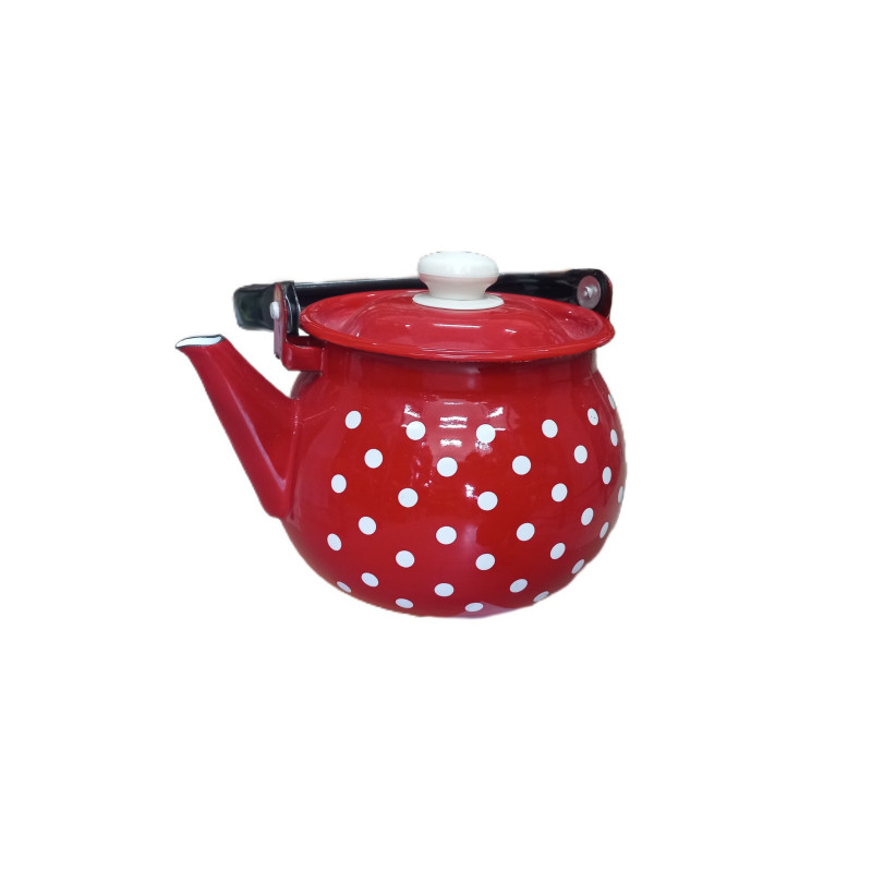 Чайник Idilia 2,5 л 2710 Полька Червона 43678
