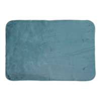 Коврик для пола из эко-меха Dariana Moon 60*90 см графит 8766