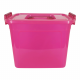 Контейнер для зберігання Plastics Craft 6 л ПГ-2067 - Рожевий Прозорий