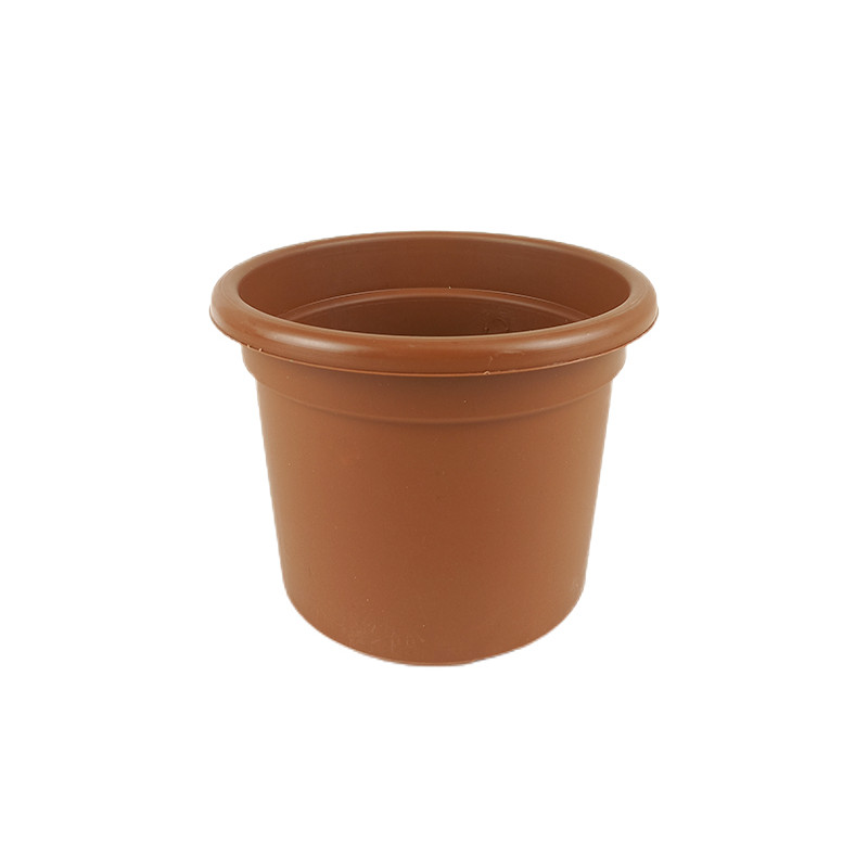 Горщик для квітів Ondrik Plast Равена 18 см - Чорний/Золотистий