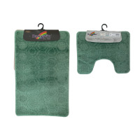 Набор ковриков для ванной 50*80 см Banyolin Оливковый Классик 2 пр 159-MintGreen
