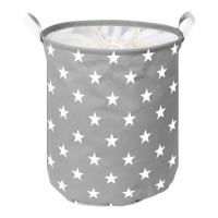 Кошик тканевий круглий Idea Home Stars 34*45 см LY-03