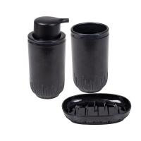 Набор аксессуаров для ванной Violet House Set-Black 162241-012