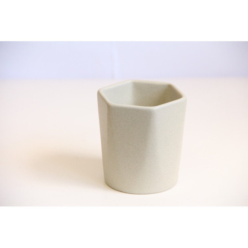 Горщик для сукулентів №4 керамічний Оріана Крихта 0,35 л - Бузковий