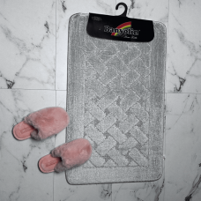 Коврик для ванной 50*80 см Banyolin Классик CLT31 191-L.Grey