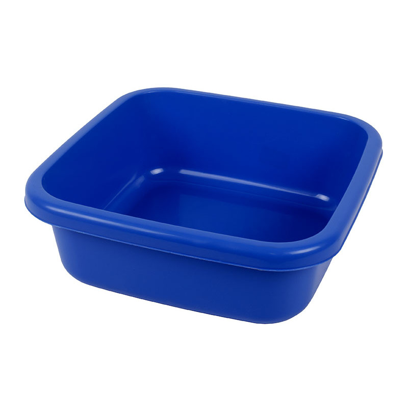 Таз квадратний IL-PE 9 л - Голубий