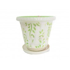 Горщик Бамбук Ліана салатова 21 см