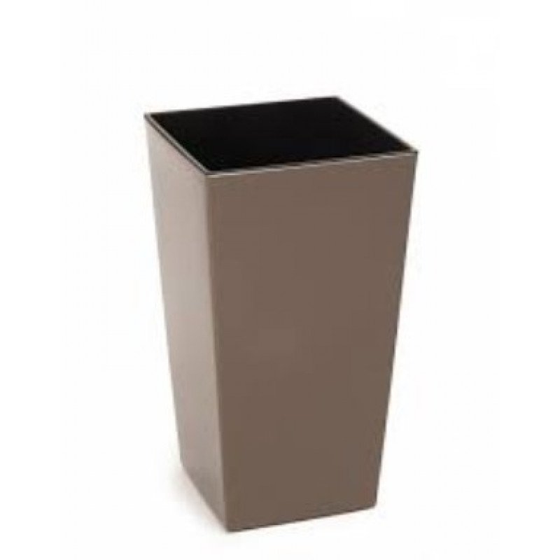 Горщик терасний Ламела UA Фінезія 19 см з вкладом 532  - Синій Прозорий