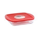 Форма прямокутна з кришкою Pyrex О Cuisine 40*27*7 см - Caramel