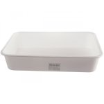 Лоток харчовий Ал-пласт №2 3,8 л 36*26*7 см - Кремовий