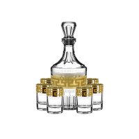 Набір Цезар Pasabahce 7 пр Грецький візерунок EAV03-1160/837