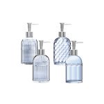 Дозатор для мила SNT Sea Wave 380 мл 888-15 - Сірий