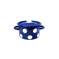 Каструля Idilia 2 л 1610/4 Білий горох Синій 40053