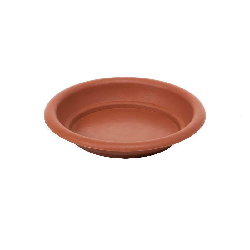 Підставка під горщик Ламела Натура 29 см кругла 418  - Теракотовий