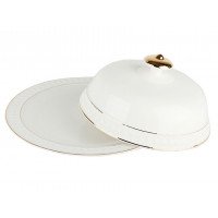 Блюдо для млинців Interos 25,4 см з кришкою Снігова Королева 609726-А