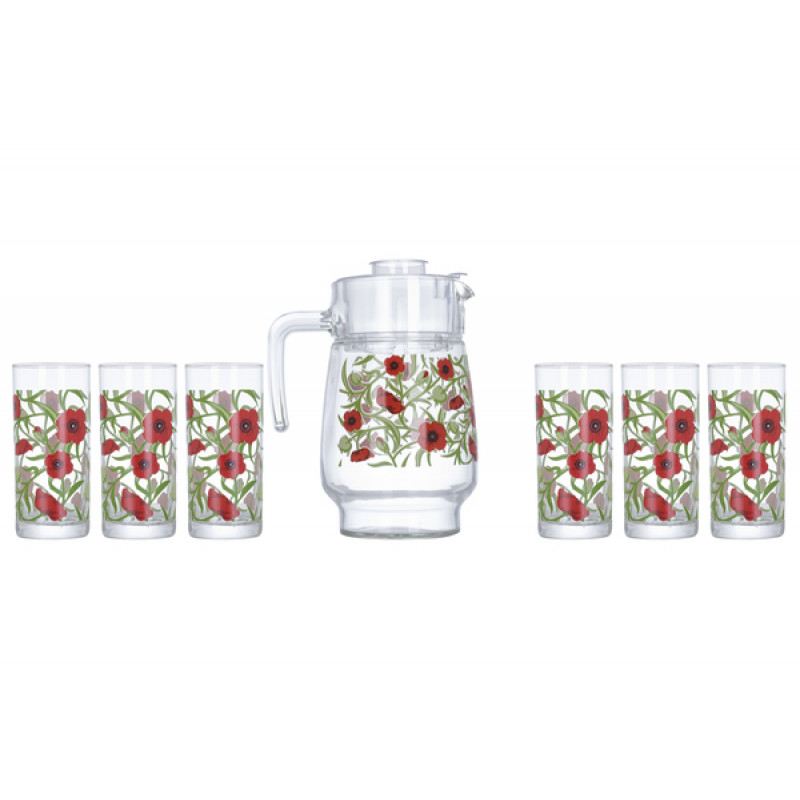 Набір Luminarc Amsterdam Fresh Blooms 7 пр - Морський