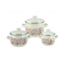 Набір каструль Idilia №928 Анабель молочна 42910