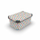 Контейнер для речей Quty Light Box Colored stars 10 л 5345