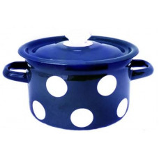 Каструля Idilia 3 л 1812/4 Білий горох Синій 40054