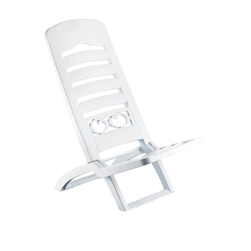 Шезлонг-крісло Holiday з високою спинкою HZ-200 - Зелений металік