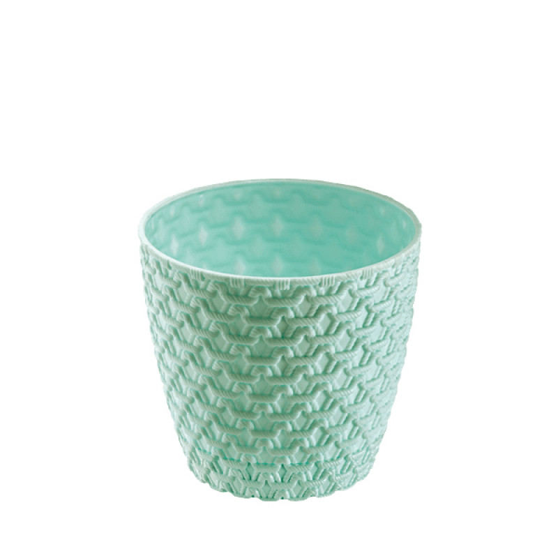 Горщик для квітів Elif Плетіння 20 см з піддоном 450