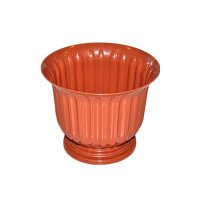 Горщик для квітів ММ-Пласт Лілея 19 см з підставкою Lil19