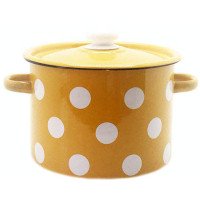 Pan of Idilia 4,5 л 1615/4 белый горох горчица 42126