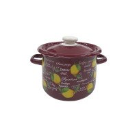 Каструля Idilia 3 л 1612/4 Фреш лимон бордо 43617