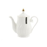 Чайник-заварник фарфор Interos 850 мл Снігова Королева Хвиля LTSL-Q0120-A