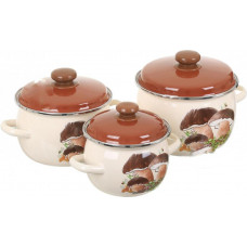Набор кастрюль Idilia №946 Грибы 41205