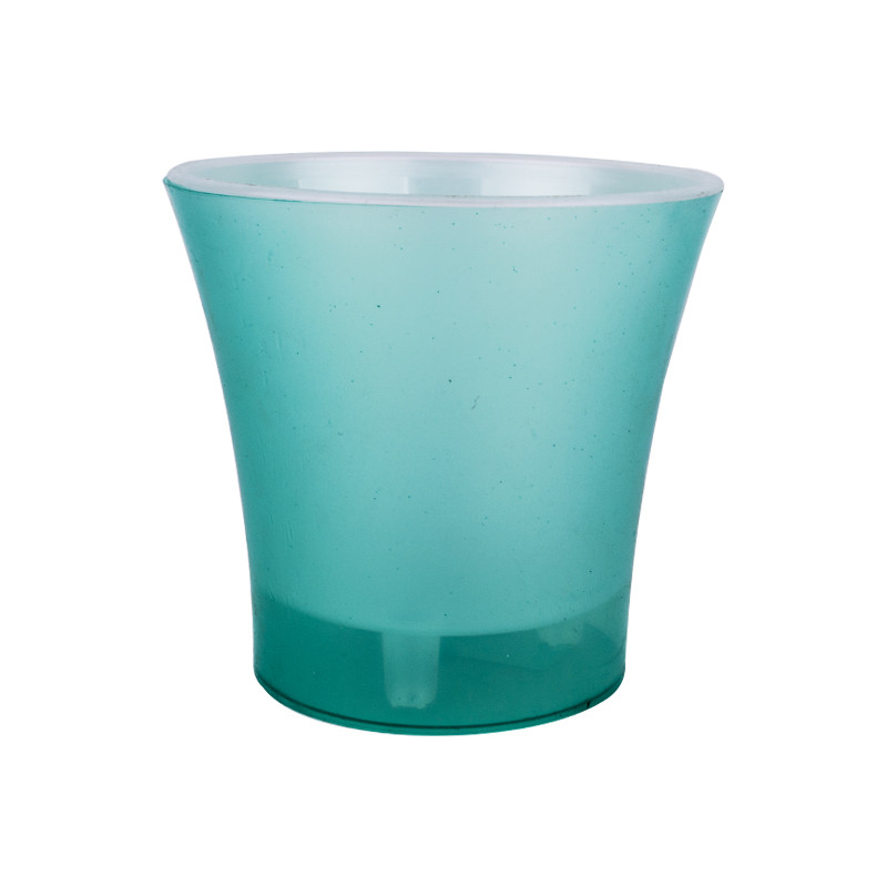 Горщик для орхідей Консенсус Орхідея 18 см з вкладом №2 - Салатовий