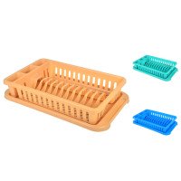 Сушка для посуду Консенсус 1-ярусна для 12 тарілок