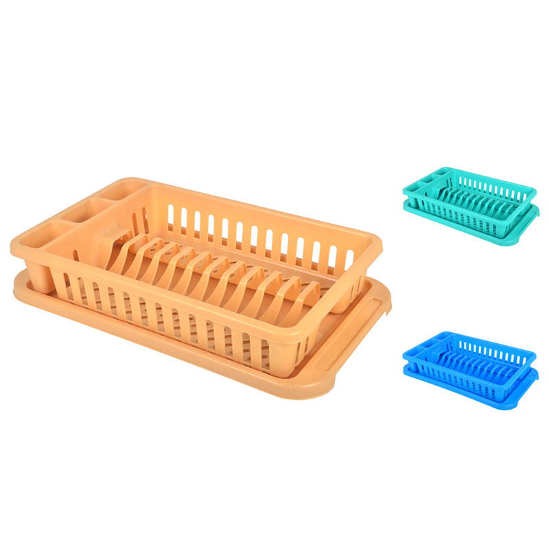 Сушка для посуду Консенсус 1-ярусна для 12 тарілок