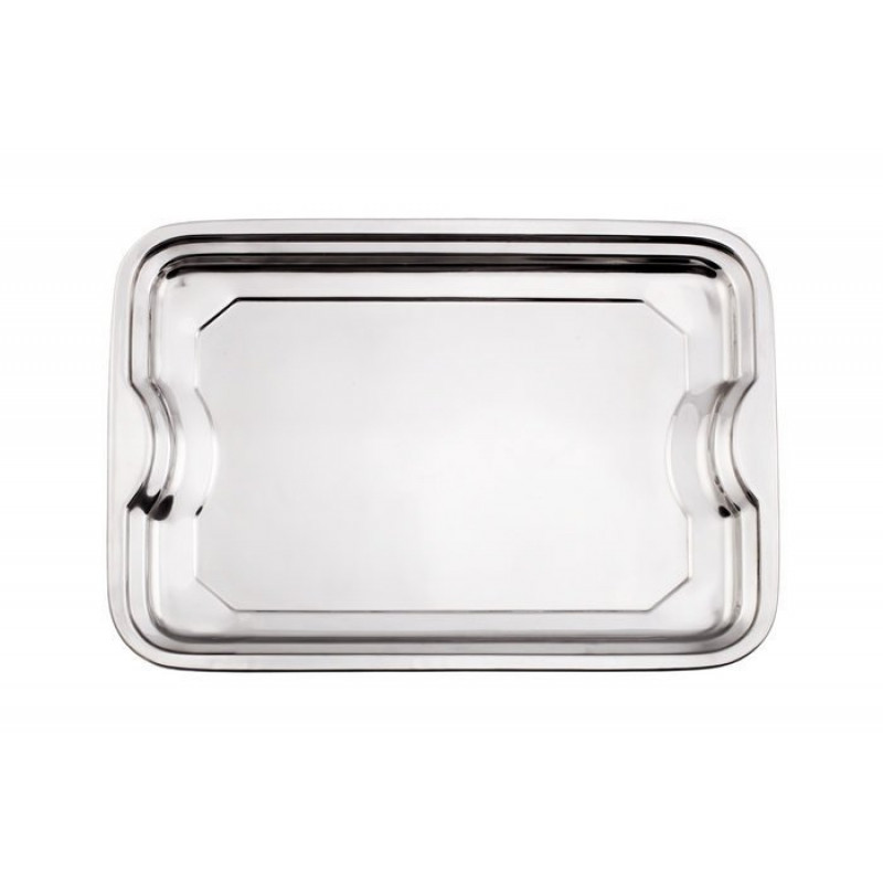 Піднос нержавійка Empire 40*30 см прямокутний ЕМ-1240  - Мікс