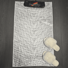 Килимок прогумований 3D Шкіра 60*100 см LZ02