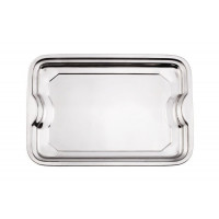 Піднос нержавійка Empire 40*30 см прямокутний ЕМ-1240 