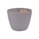 Горщик для квітів Ламела Магнолія Джампер ЕКО Wood 26 см 872 - Metalic