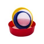 Сито для муки Empire 3 шт пластик ЕМ-2165 - Голубий